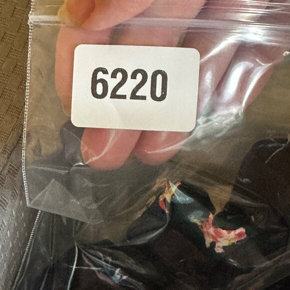 Umgee Tunic Mini Dress Size Large Blue Floral Boho Ruffle Bell Sleeve Cottage - Picture 10 of 11